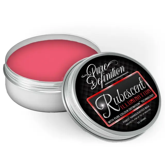 Car Wax For Red Cars Rubescent Illumination High Gloss 50g Pure Definition
