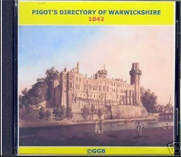 Genealogy Directory Of Warwickshire 1842 Cd Rom