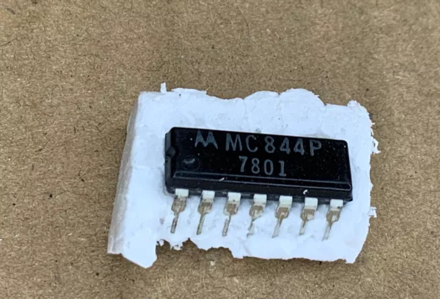 MC844P Dual 4 Input Expandable Power Gate Motorola DTL 14 pin New old stock
