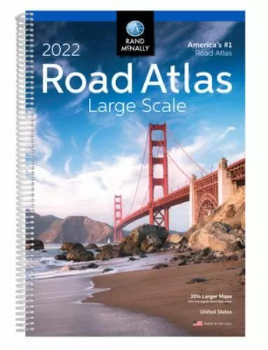 Rand McNally 2022 Large Scale Road Atlas, Rand McNally, 9780528023781