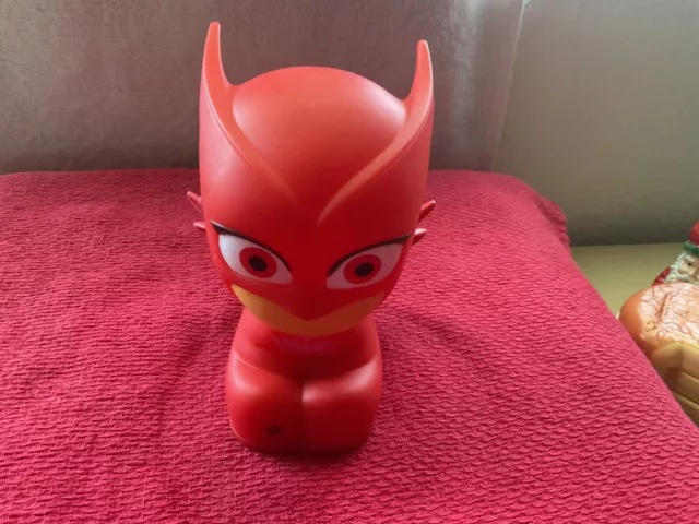 PJ Masks Owlette Night Light 5” Soft Lite W/Auto Shut Off After Ten Minutes