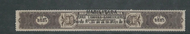 Panama 1915 Umsatz, Impuesto De Consumo mit Zudruck Ovpted Para Licores Etc VF
