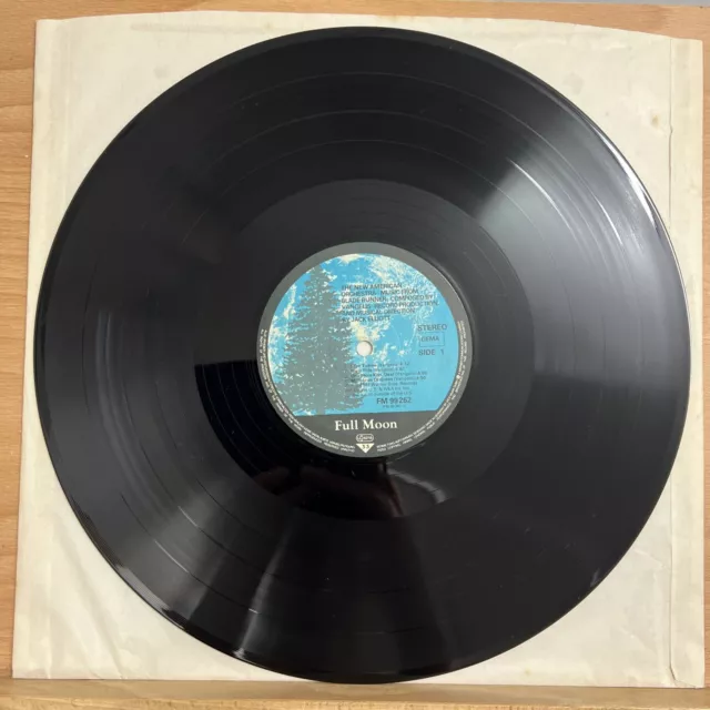 Vinyl LP BLADE RUNNER Movie Soundtrack WEA K 99262 NEAR MINT VINYL 3