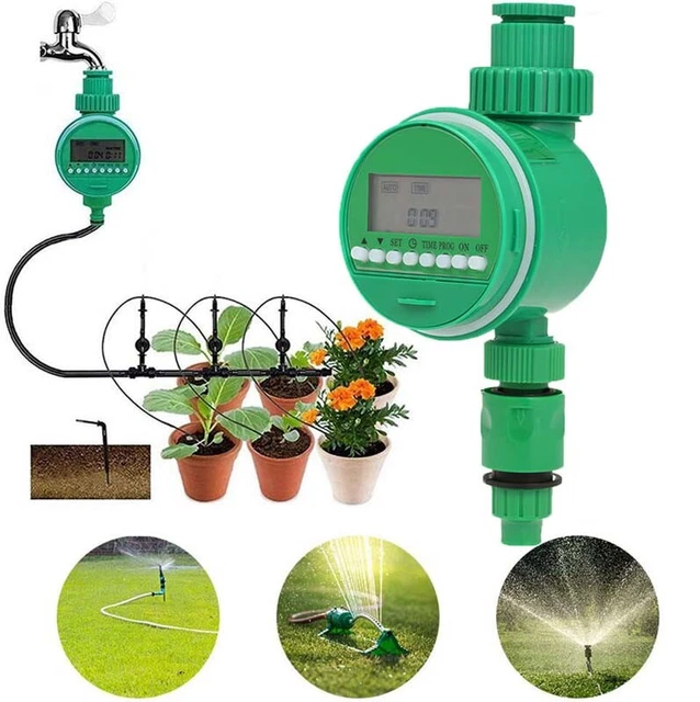 AUTOMATIC WATER OUTDOOR Garden Irrigation Controller Hose Timer R3L5