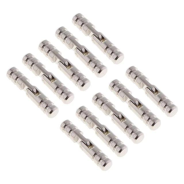 10pcs boîte de cadeau de cuivre de charnière de boîte à bijoux de 2