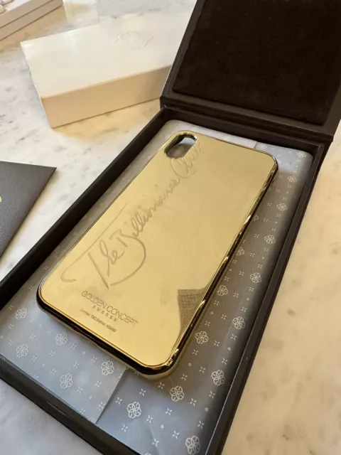 Golden Concept iPhone XS/X Case (24ct Gold Plated Billionaire’s Club) 1 of 99
