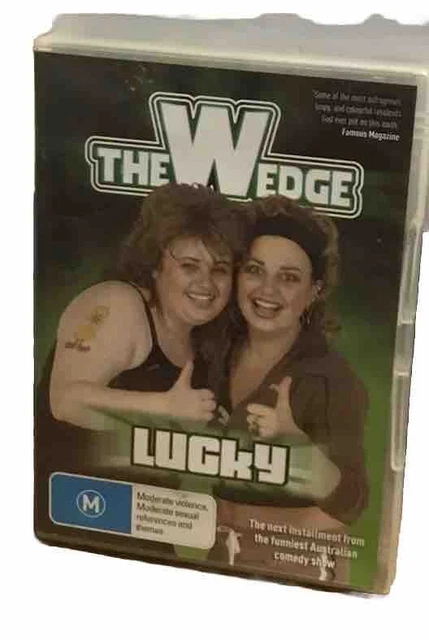 THE WEDGE LUCKY DVD Australian comedy rebel Wilson $29.71
