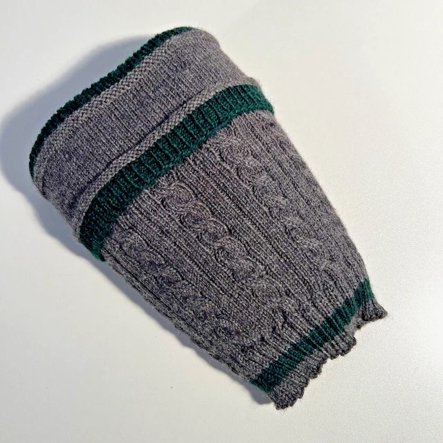 XL Hand Knit Loferl German Socks Oktoberfest Traditional Trachten Wadenstrümpfe