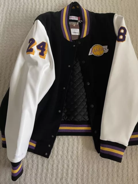 Mitchell & Ness Black Mamba HOF Jacket Lakers Kobe Bryant