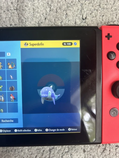Pokémon Écarlate Et Violet - Superdofin Shiny Avec Master Ball Inclus, Neuf Sous Blister