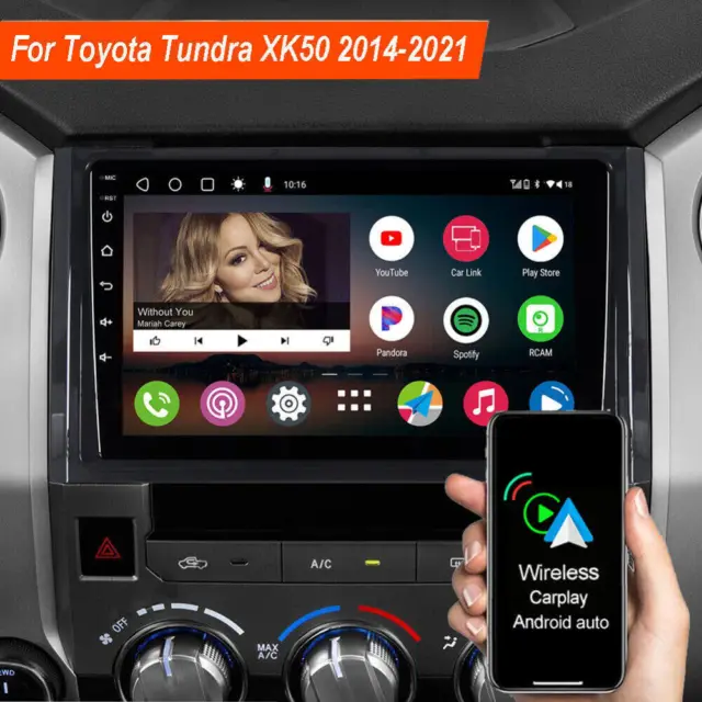 Navi Gps Car Stereo Radio Android 11 2+32G Jbl For Toyota Tundra Xk50 2014-2021