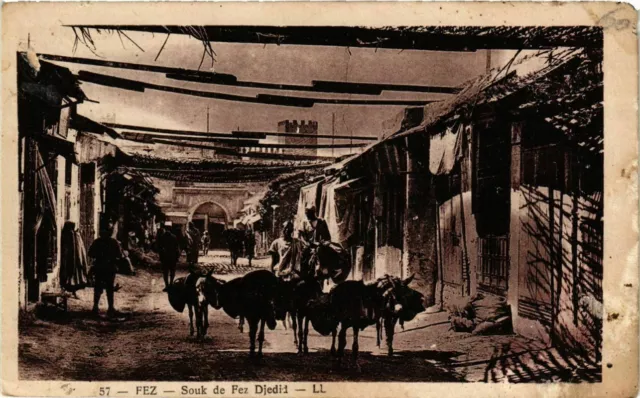 CPA AK MAROC FEZ - Souk de FEZ DJEDID (219599)