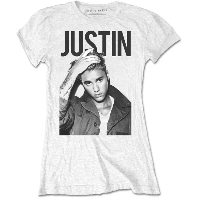 Justin Bieber Bold T-Shirt Ladies Gr.S Selena Gomez Miley Cyrus Shawn Mendes