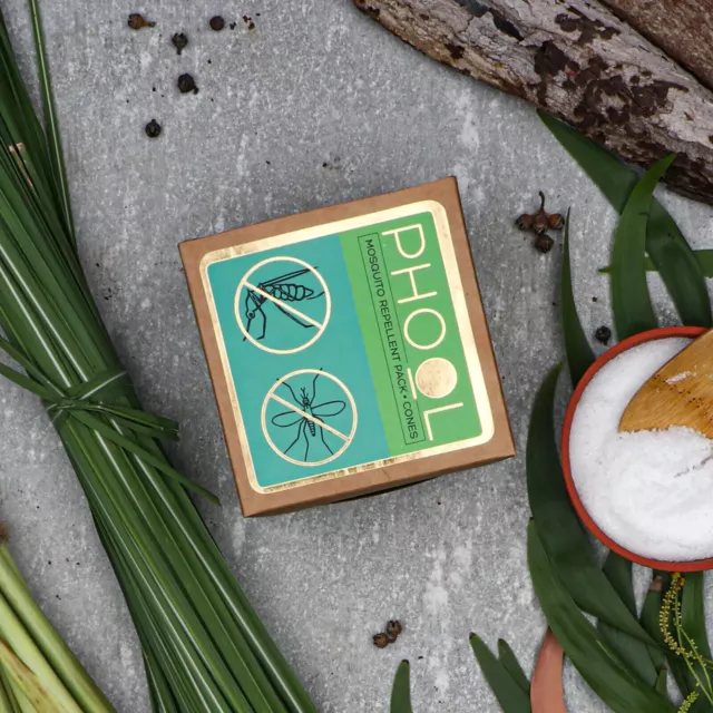 PHOOL WELLNESS PACK-CÔNE D'ENCENS Eucalyptus&Citronella, Soulagement du... 3