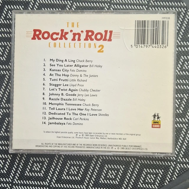 COMPACT CLASSICS THE Rock'n'Roll Collection Vol 2 Various Compilation ...