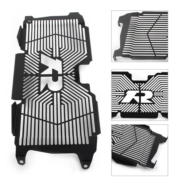 Radiator Grill Guard Cover Steel For BMW R1200R RS LC R1250R  R1250RS 2018-2021