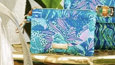 Lilly Pulitzer Carded Id Wristlet