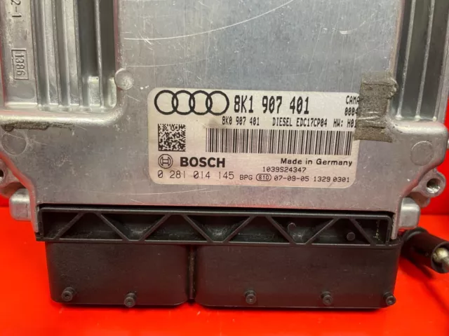 Audi A5 8T 2.7 Tdi 190Cv Kit Demarrage Calculateur 8K1907401 0281014145 2