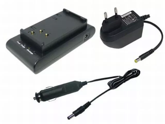 Chargeur + Câble de Charge D'Auto pour hitachi VM-E130A VM-E15 VM-E15A VM-E15E