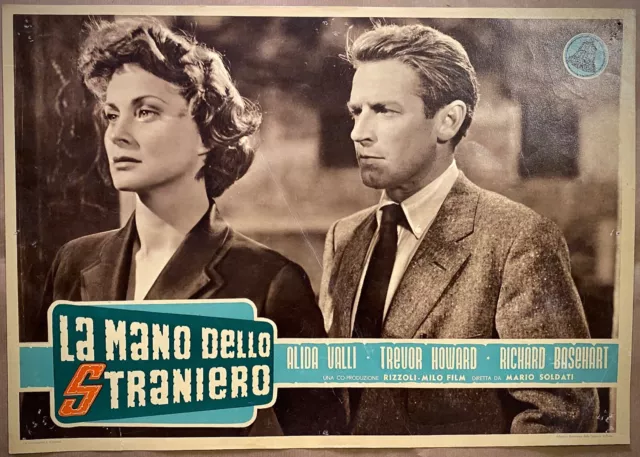 LA MANO DELLO STRANIERO -Lobby Card Orig.Fotobusta - Alida Valli,Howard  -1954- EUR 20,00 - PicClick IT