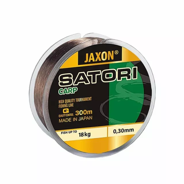 Karpfen Angelschnur Monofil Karpfenschnur 300m JAXON  Satori CARP