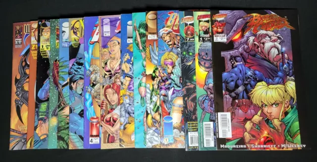 Battle Chasers, BloodPool, Weapon Zero lot of  15, J Madureira,Pat Lee,J Benitez
