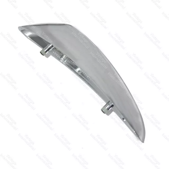 Pour Vespa Garde-Boue FENDER Crest Chrome Autocollant LX Lxv 50 125 150- 3