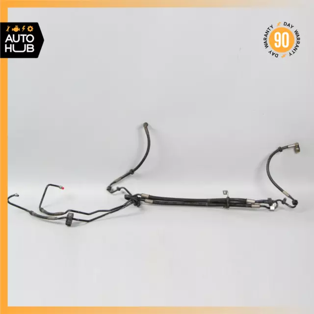 03-06 Mercedes R230 SL500 SL600 ABC Hydraulic Suspension Line Hose Rear Set OEM
