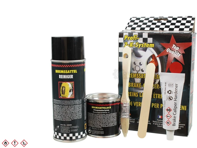 Motip Racing MOTIP DUPLI PROFI 2K System Bremssattel Lack Set racing rot V4C EUR 45 ...