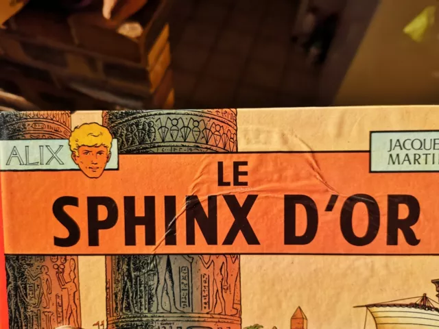 BD Alix Tome 2 Le Sphinx d'or Jacques Martin  Edition 2b 1971 2