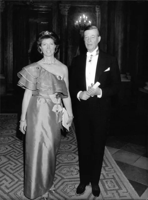 Princess DesirÃ©e with husband Niclas Silfversc... - Vintage Photograph 637744