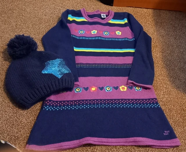 Pacchetto bambina, 5 anni, Tuc Tuc, C&A (abito e cappello a berretto)
