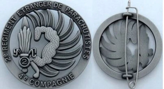 Fremdenlegion Patch 'Marche Ou Creve' - Abzeichen Für Jacken Und Uniformen