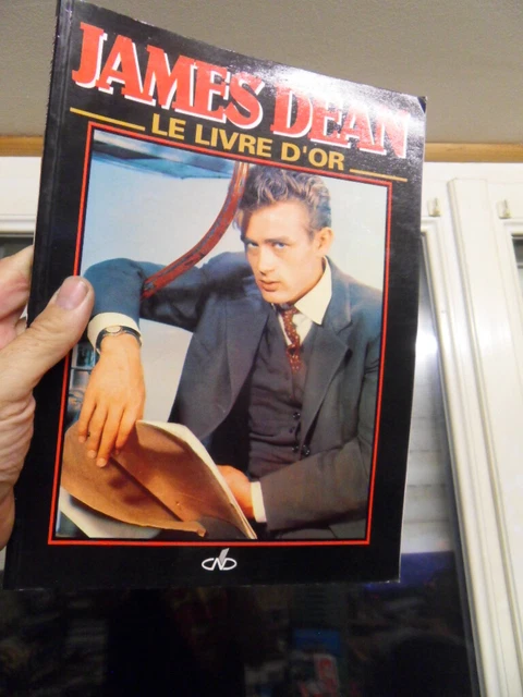 Ancien livre photos NB la vie de James Dean acteur USA
