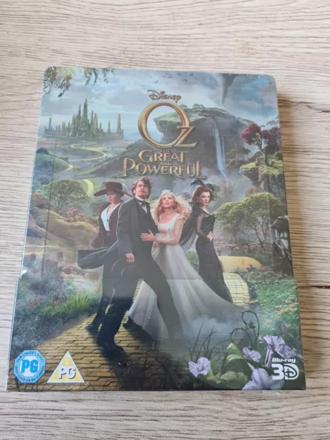Oz: The Great And Powerful - BLU RAY STEELBOOK 3D+2D Zavvi NEUF SOUS BLISTER