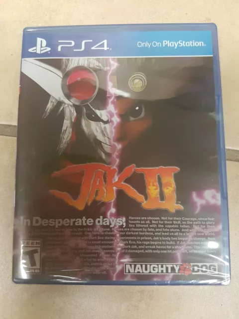 Jak II 2 Sony PlayStation 4 PS4 Limited Run Games LRG #212 NEW Sealed