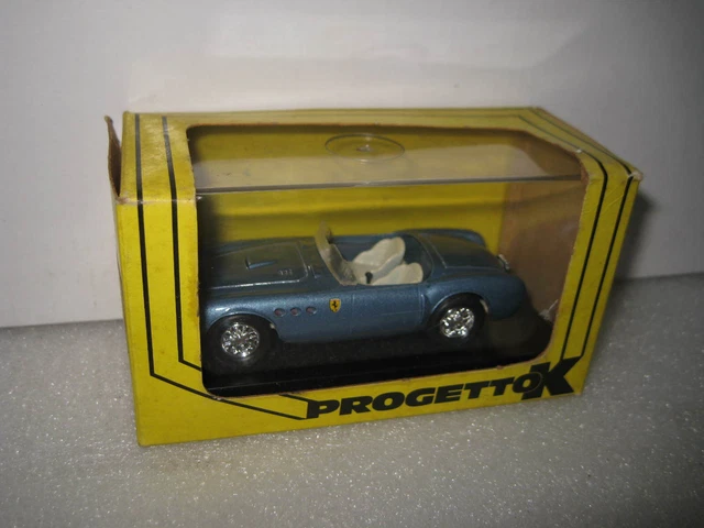 Miniature Progetto K 1/43 Ferrari 250 Vignale - Bleu Foncé - Échelle 43