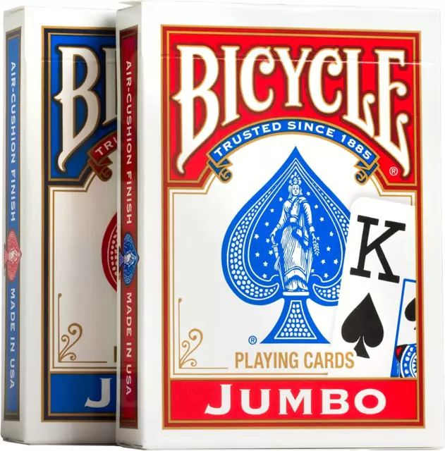 Playing Cards, Jumbo Index, 2 Pack