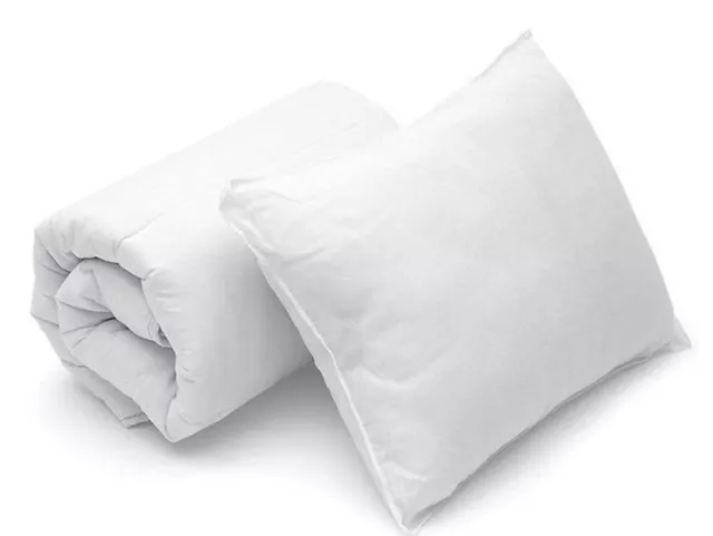 Baby Toddler Cot Bed Quilt/ Duvet/Pillow Anti Allergy Junior Nursery All Tog