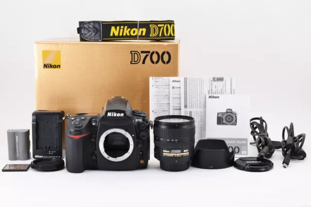 Nikon D700 12.1 MP Digital SLR Camera w/AF-S 24-85 ED Lens [Exc+++] From Japan #