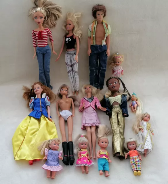 Barbie und andere Puppen Sammlung Konvolut viel Kleidung