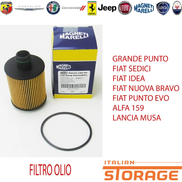 Filtre à Huile Magneti Marelli 68091826 AA - Compatible Jeep, Mercedes-Benz