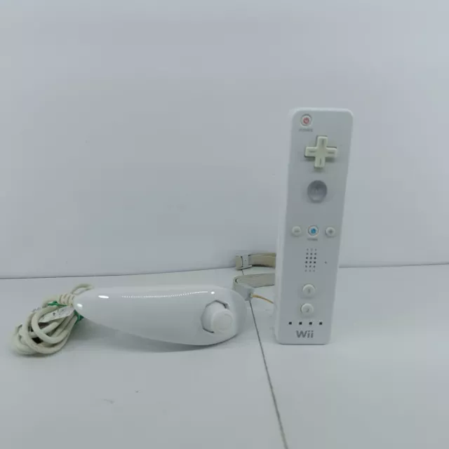 Controller Wii Originale Funzionante Wiimote con Nunchuck Console Nintendo Wii