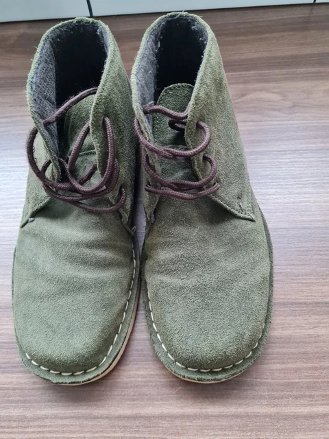 olive green desert boots