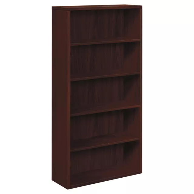 HON 105535NN 36 in. x 13.13 in. x 71 in. 5-Shelf Bookcase - Mahogany New