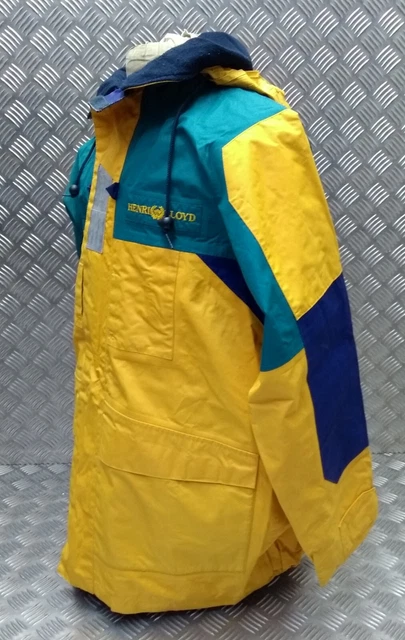 Vintage Henri Lloyd Açores Voile Veste Foul Temps Imperméable Active SPORTS