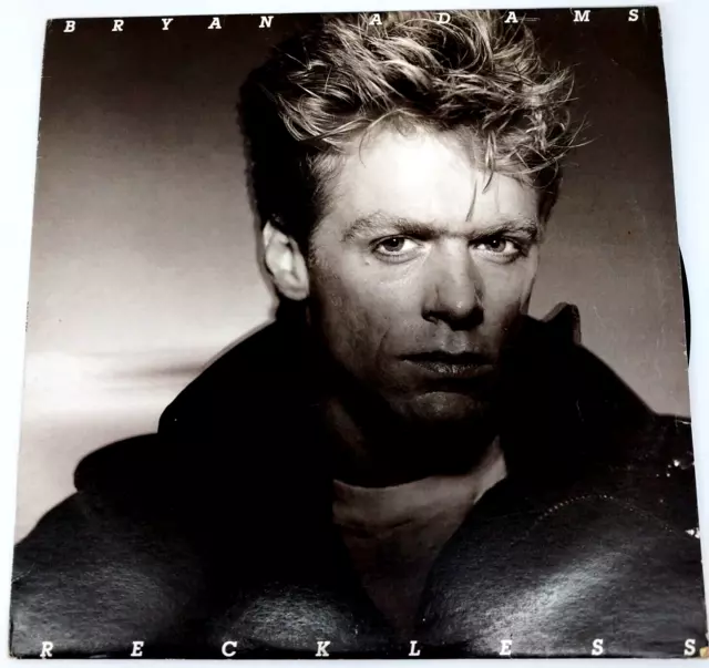 Bryan Adams Reckless LP Vinyl Record With Inner Sleeve 1984 A&M