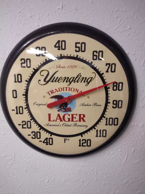 Yuengling Beer Wall Thermometer 13 Inch