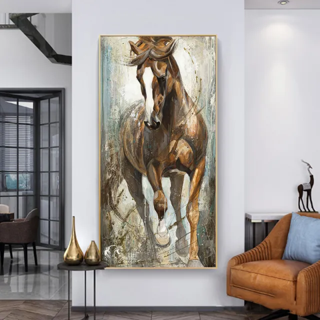 Vintage Horse Pictures Canvas Paintings Prints Posters Animal Wall Art Decor