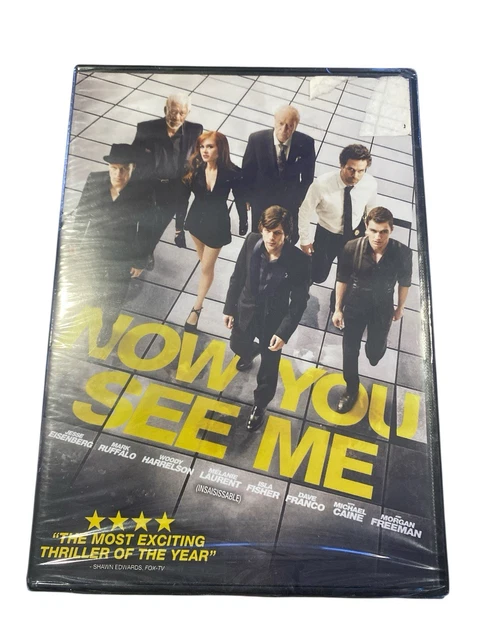 NOW YOU SEE Me (DVD, 2013, Canadian) Brand New Sealed 8X